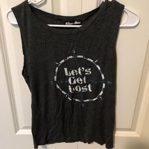 Cute ‘Let’s Get Lost’ Tank!